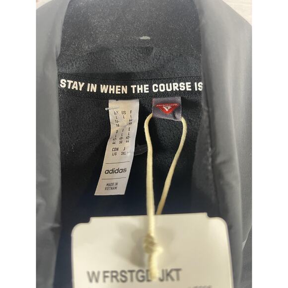 $230 Adidas Golf Frostguard Jacket Women's Large Black PrimaLoft Full Zip IJ5096 - Picture 4 of 9